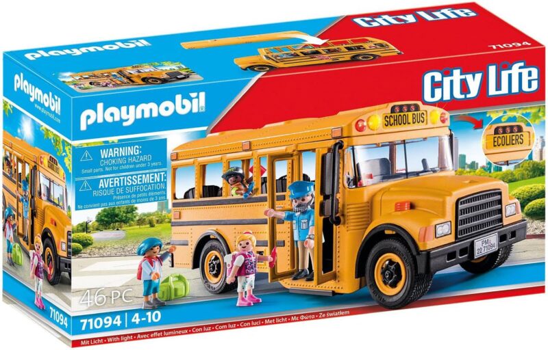 Playmobil City Life Училищен автобус (71094)