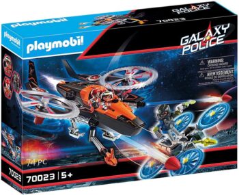 Playmobil Galaxy Police Пиратски хеликоптер (70023)