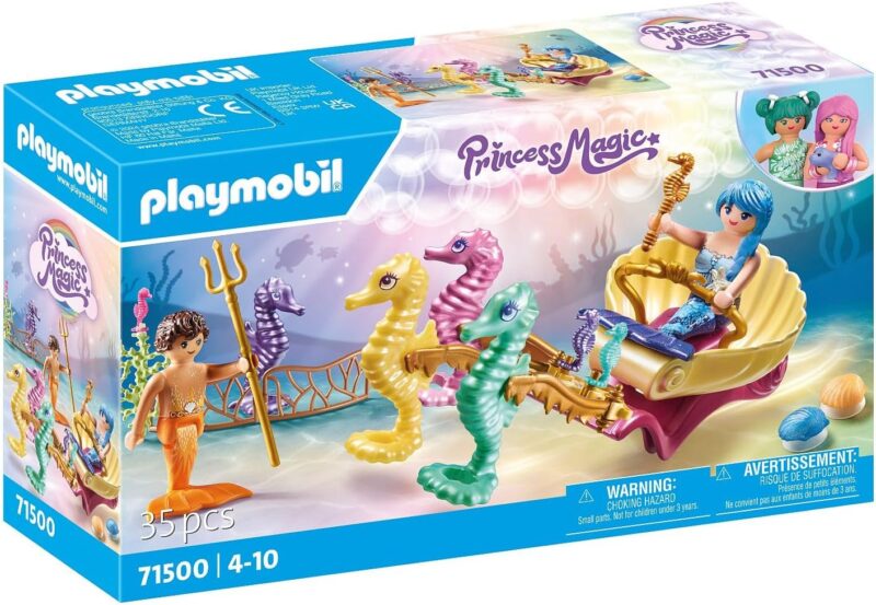 Playmobil Magic Морски създания с карета (71500)