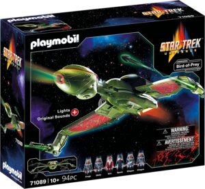 Playmobil Star Trek Клингонски кораб: Хищна птица (71089)