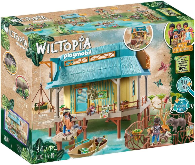 Playmobil Wiltopia Станция за грижа за животните (71007)