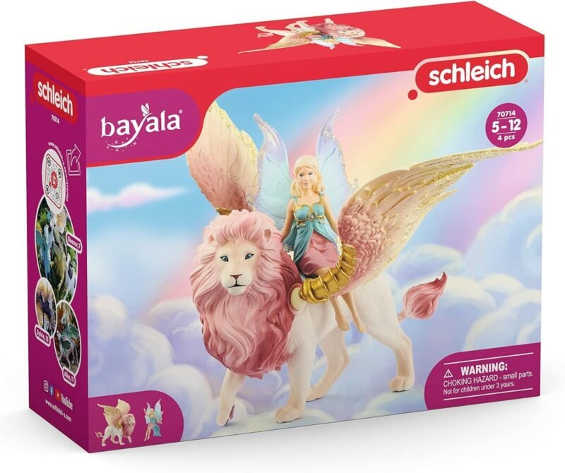 Schleich Bayala Фея и Крилат лъв (70714)