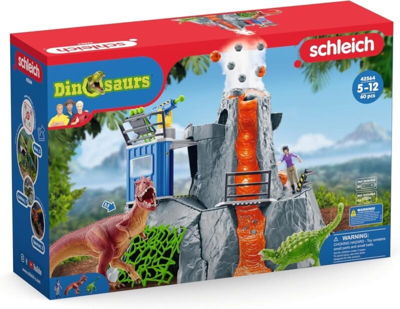 Schleich DINOSAURS Експедиция на вулкан (42564)