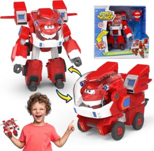 Super Wings Jett B Робот трансформиращ се Mini Jett