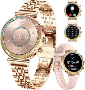 Дамски смарт часовник TYBERLEY Smart Watch 1,27 inch Gold