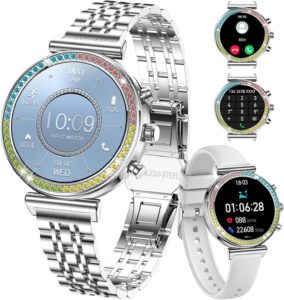 Дамски смарт часовник TYBERLEY Smart Watch 1,27 inch Silver