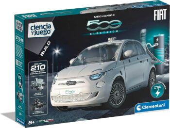 Конструктор Clementoni Mechanics Fiat 500 Електрически с мотор комплект