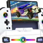 Elegamefy Pro Controller Контролер за Nintendo Switch White