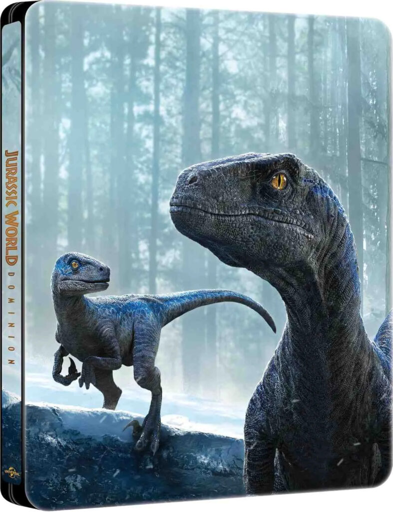 Jurassic World Dominion (Джурасик свят Господство) 4K Ultra HD Blu-Ray Steelbook