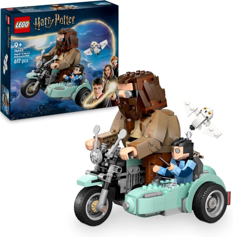 LEGO Harry Potter – Разходка с мотоциклет на Хагрид и Хари (76443)