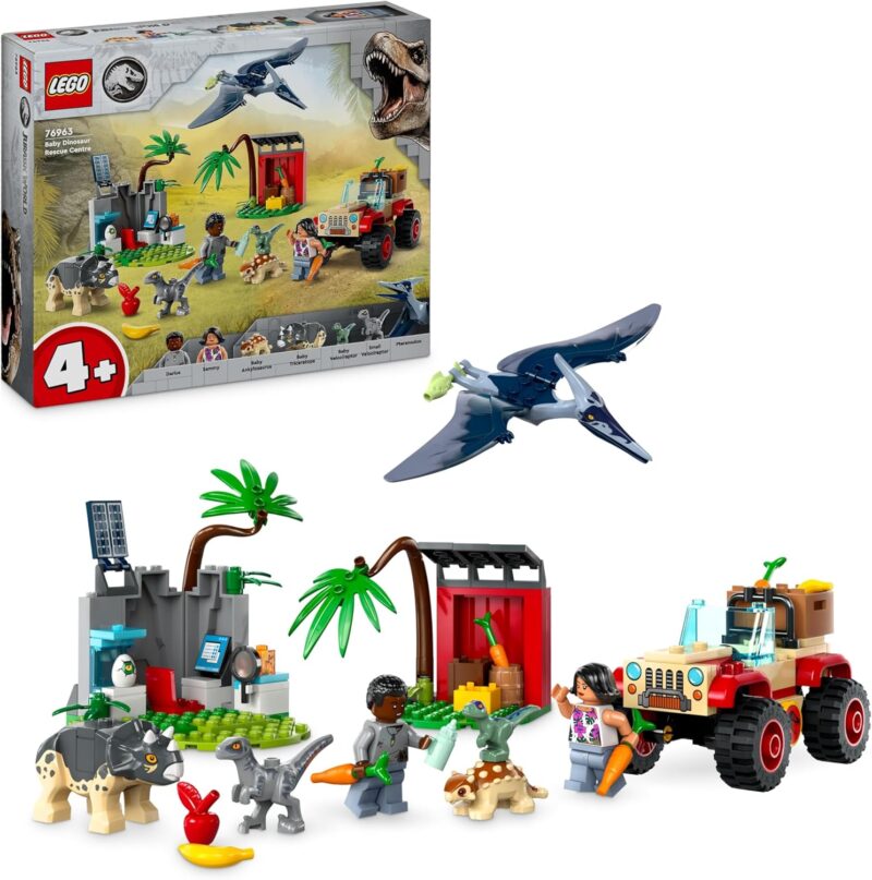 LEGO Jurassic World – Спасителен център за бебета динозаври (76963)