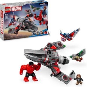 LEGO Marvel –  Битка на Капитан Америка срещу Червения Хълк (76292)