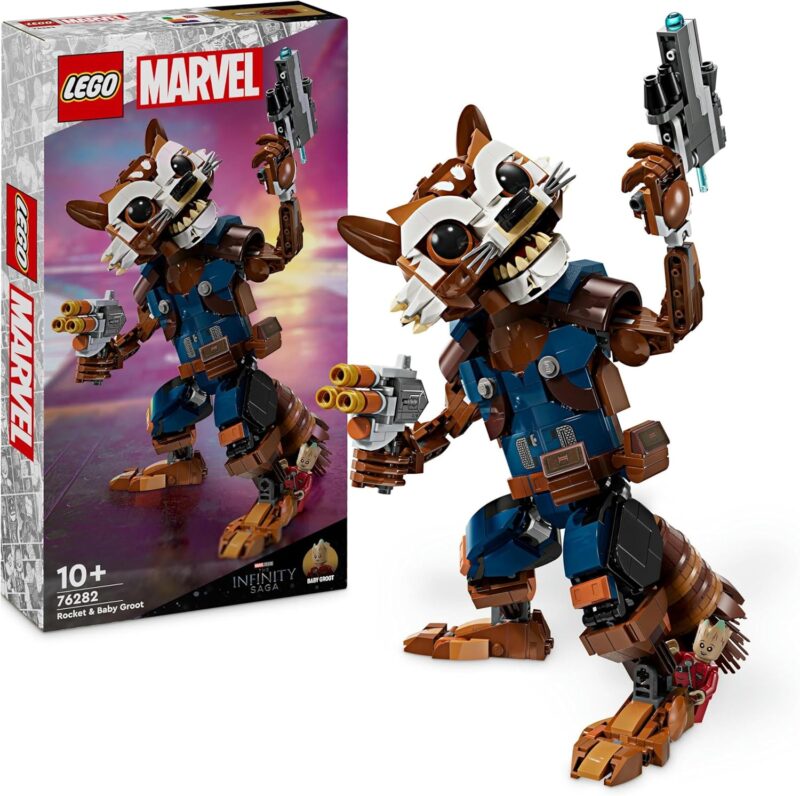 LEGO Marvel – Ракета и бебе Грут (76282)