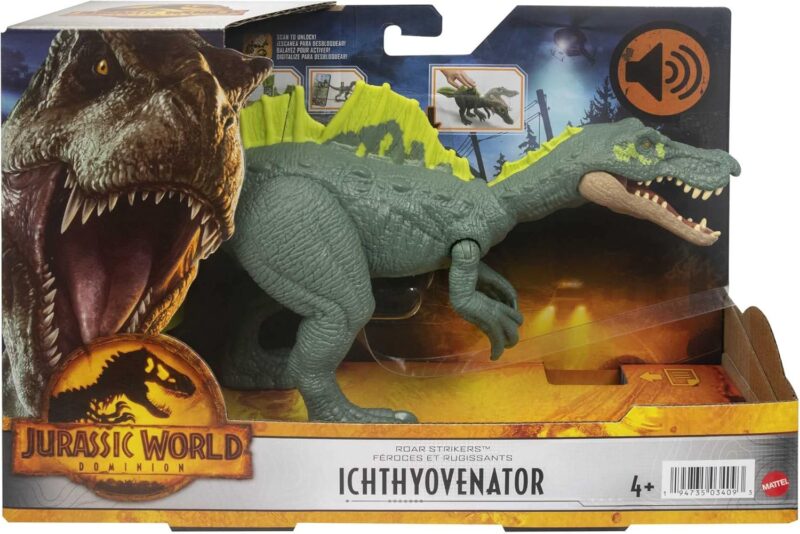 Mattel Jurassic World Динозавър Ихтиовенатор