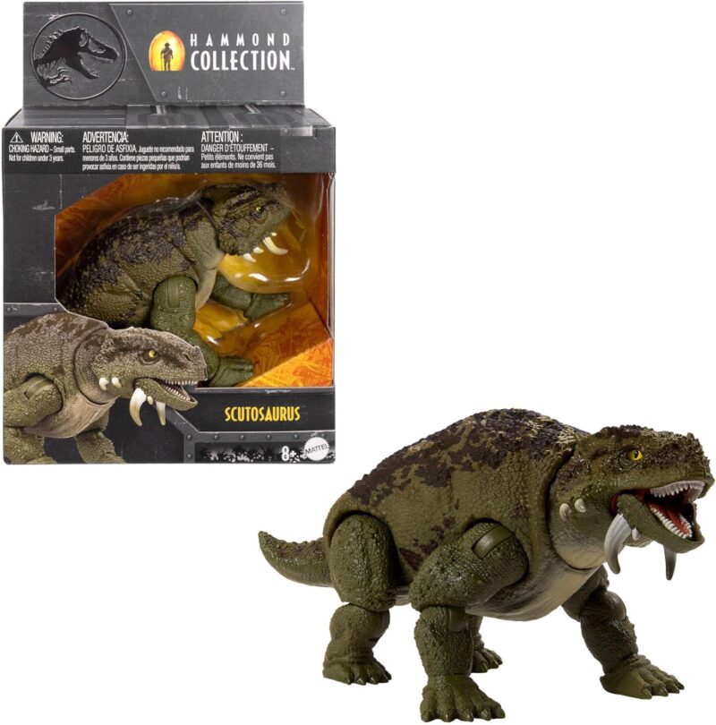 Mattel Jurassic World Динозавър Скутозавър