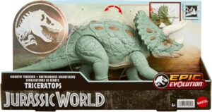 Mattel Jurassic World Динозавър Трицератопс