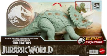 Mattel Jurassic World Динозавър Трицератопс