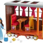 Mattel Spirit Игрален комплект Lucky, влак и Спирит