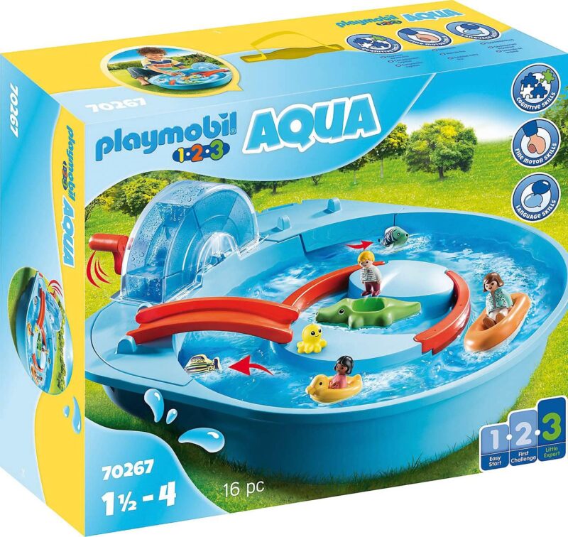 Playmobil 1.2.3 Aqua Басейн (70267)