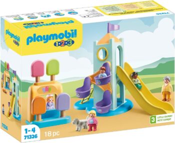 Playmobil 1.2.3 Приключенска кула със пързалка (71326)