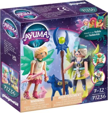 Playmobil Adventures of Ayuma Кристална и лунна фея (71236)