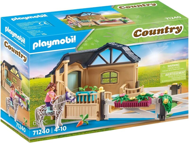 Playmobil Country Разширение за конюшня за езда (71240)