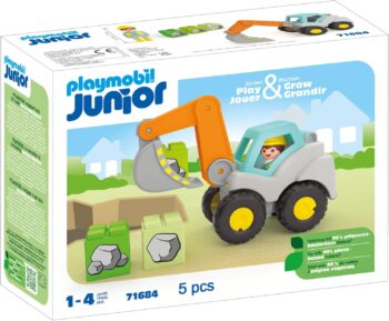 Playmobil Junior Багер с лопата (71684)