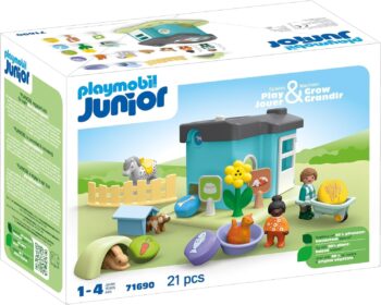 Playmobil Junior Дом за животни (71690)