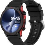 Смарт часовник Popglory S136 Men's Smart Watch 1.43 Inch AMOLED Black