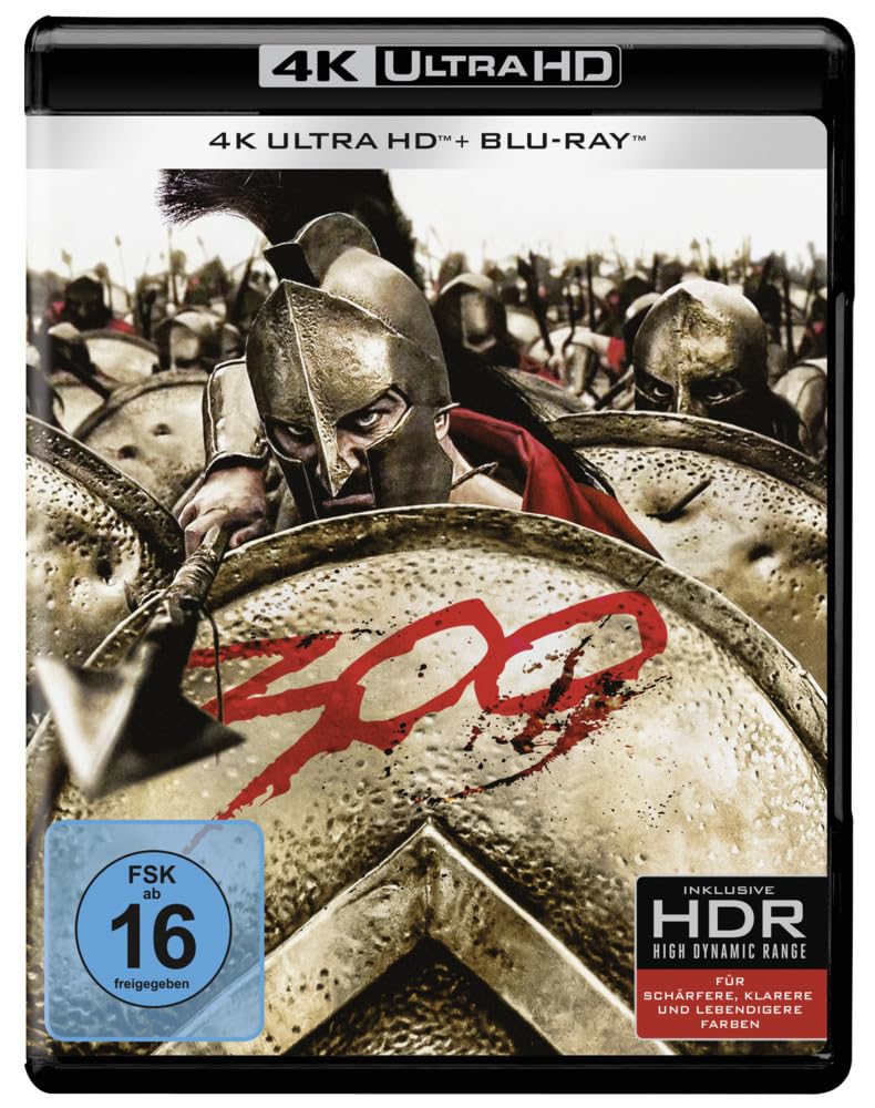 300 4K ULTRA HD + Blu-Ray