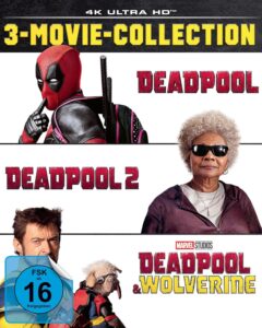 Deadpool (Дедпул Колекция 3 филма) 4K ULTRA HD Blu-Ray